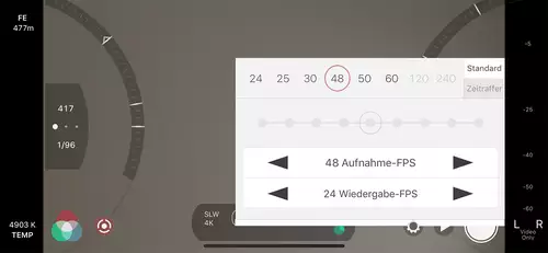FiLMiC Pro mit dem iPhone Xs - Perfekte Partner? : filmic6 fps