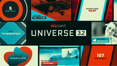 Typo, Warp und mehr: 5 neue Plugins in Red Giant Universe 3.2 hinzugekommen