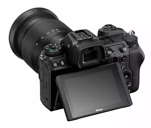 Nikon Z7 - rückseitiger Monitor