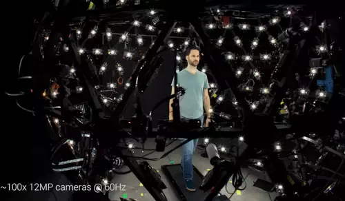 Volumetric Capturing of a Person