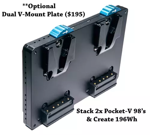 Dual-V-Montageplatte 