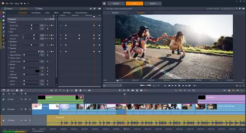 Pinnacle Studio 23 Ultimate mit den neuen Videomasken 