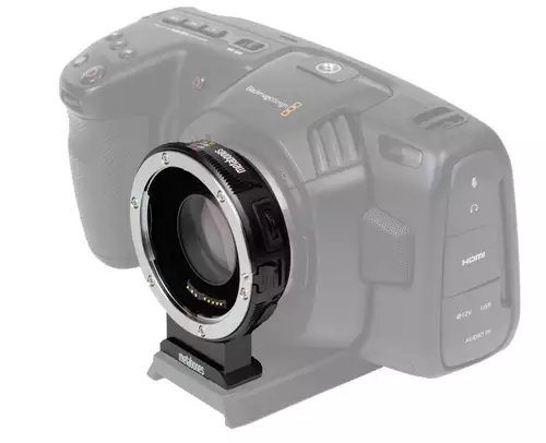Für Blackmagic Pocket 4K: Metabones BMPCC4K Speed Booster ULTRA 0.71x und XL 0.64x
