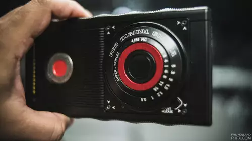 Das alte RED Hydrogen One mit dem alten - nie verffentlichten - Kameramodul 