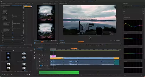 Durchgehendes VR180 Editing in Premiere Pro