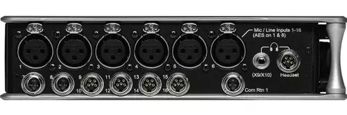 Sound Devices Scorpio left side