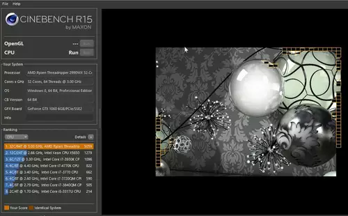 CineBench R20 Benchmark 