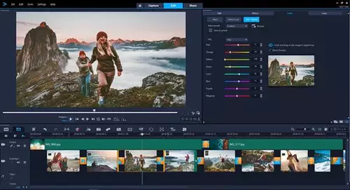 Color Grading in Corel VideoStudio Ultimate 2019 