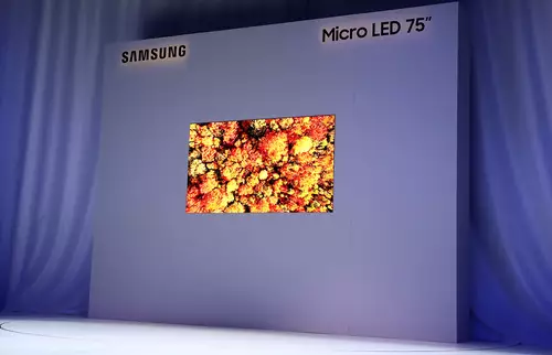 Samsungs 75 Zoll Micro LED Fernseher 