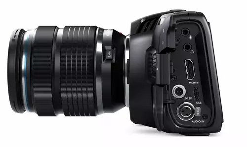 Blackmagic Pocket Cinema Camera 4K: Die neuen Features, und welches Zubehör für welchen Dreh? : Blackmagic-Pocket-Cinema-Camera-4K-Side