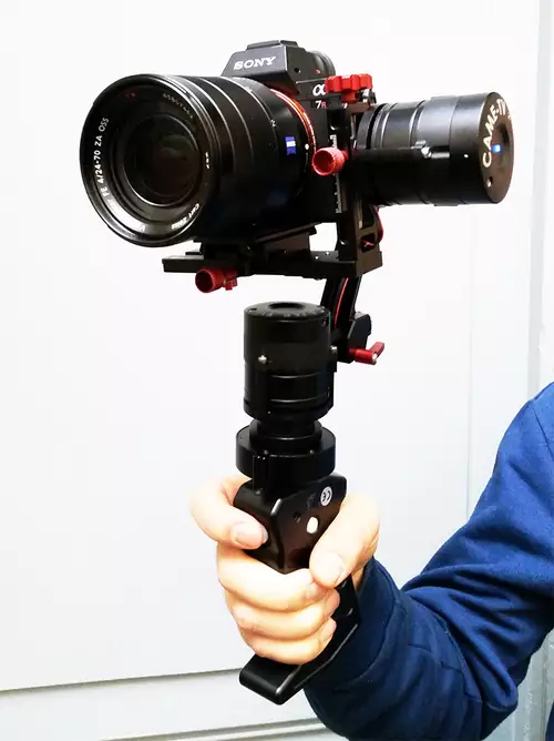 Einen Gimbal für eine Kamerafahrt kann kein Bildstabilisator ersetzen.