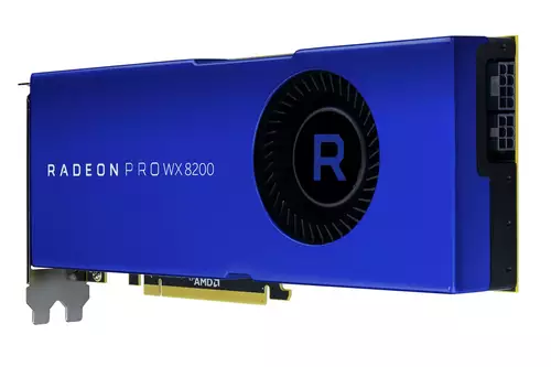 Die AMD Radeon Pro WX 8200  