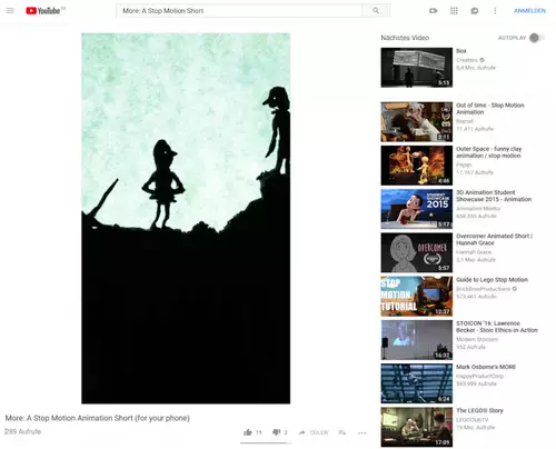 Mehr Platz für Hochkantvideos