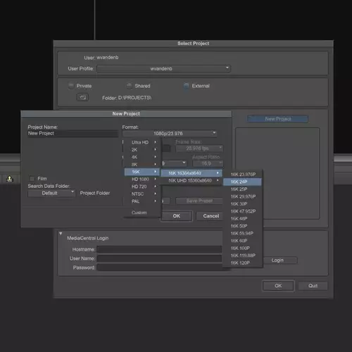 The new Media Composer 2018.7 now supports projects up to 16K with 120fps