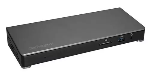 StarTech Thunderbolt 3 Dual 4K Docking Station Front Panel 