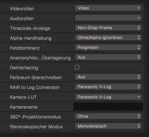 ProRes RAW: EVA1 u. Shogun Inferno (inkl. Vergleich zu Canon C200 und Ursa Mini 4.6K) : LOG LUT 2