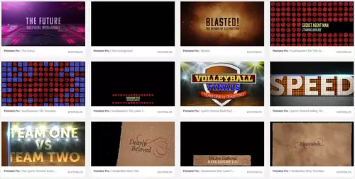 Free Adobe Master Artists Motion Graphics Templates