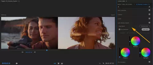 Neue CC-Funktionen u.a. fr Adobe Premiere Pro und After Effects zur // NAB 2018 : color match