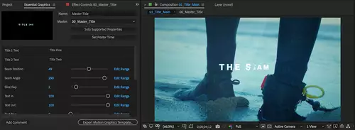 Neue CC-Funktionen u.a. für Adobe Premiere Pro und After Effects zur // NAB 2018 : master properties