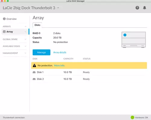LaCie Raid Manager