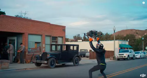 Inspire 2, Drohnenfilmerei handheld... 