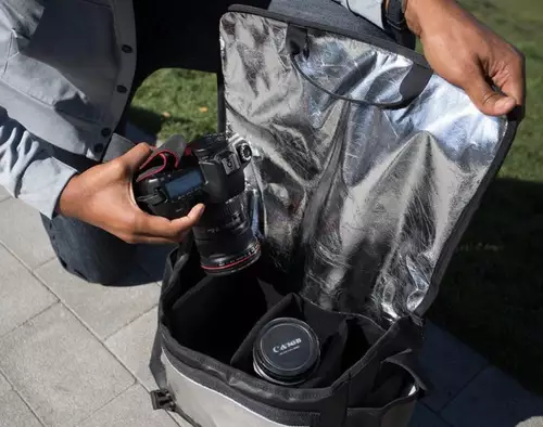Flash Bag Kameratasche samt Reflektor 