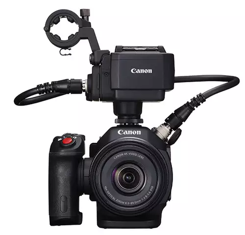 Canon XC15 mit XLR MA-400 Mikrofon Adapter