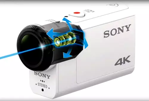 Die Sony FDR-X3000 bringt Balanced Optical Steady Shot in eine ActionCam