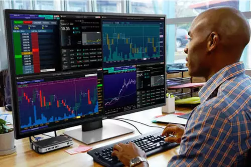 Dell P4317Q - vier FullHD Monitore in einem