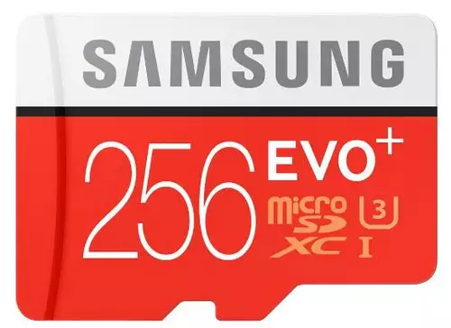 Die Samsung microSD EVO+ 256 GB 