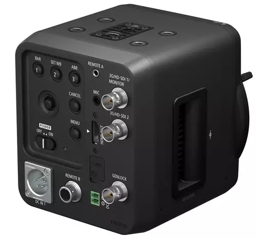 Die Anschlüsse der Canon ME200S-SH