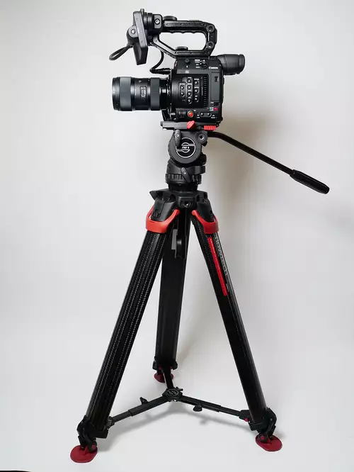 Sachtler Flowtech75 und Canon EOS C200