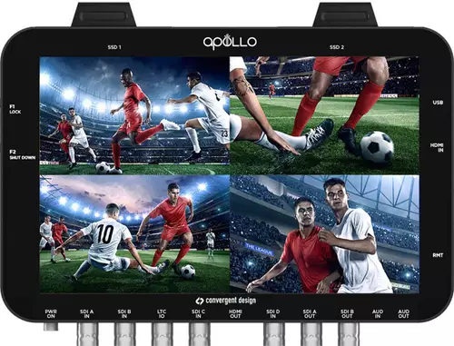 portabler Multikamera Recorder/Switch/Monitor Convergent Design Apollo