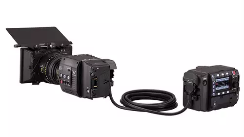 Panasonic VariCam mit Verlängerungseinheit