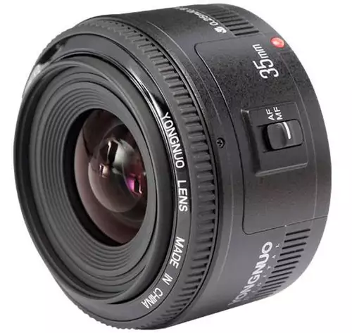 Das Yongnuo YN35mm F2