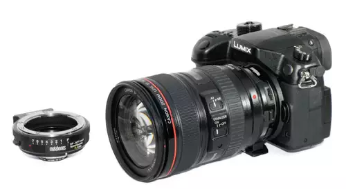 Der neue Speedbooster XL macht aus der Panasonic GH4 eine "echte" 4K-Super35-Kamera.