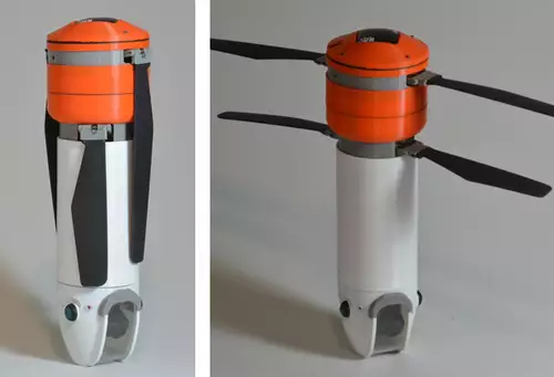 Die einklappbaren Rotoren von Sprite