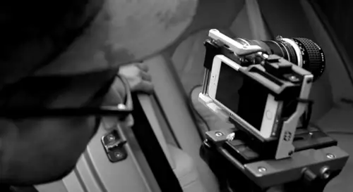 Das iPhone 5s als Kamera im Einsatz im Bentley Werbespot 