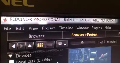 REDCINE-X PRO Build mit GPU-Unterstützung