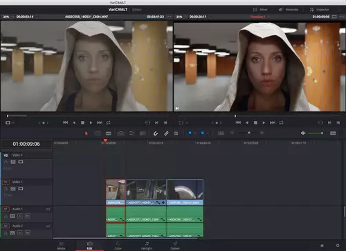 Schneller Breitbild Filmlook via 2.35:1 Cache in DaVinci Resolve : BildTimeline