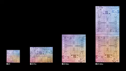 Aktuelle Apple CPUs skalieren durch "Zusammenlegung".