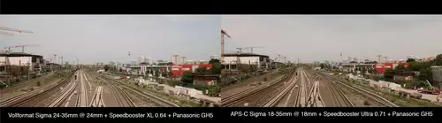 Mehr Weitwinkel beim Sigma 18-35mm und Speedbooster Ultra