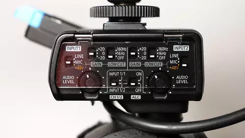 Panasonic DMW-XLR1 Klappe unten