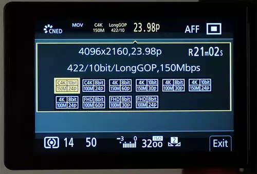 GH5 mit interner 10 Bit Aufnahme