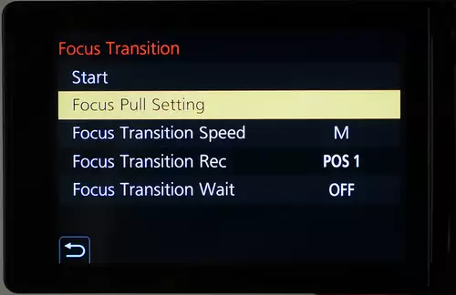 GH5 Focus Transition