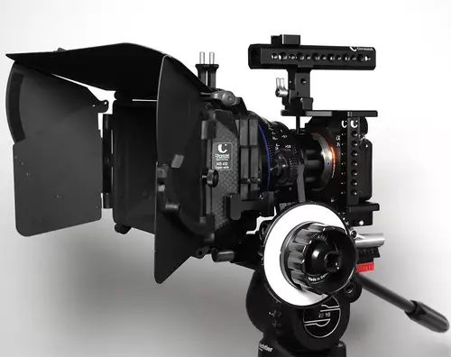 System 700 – A7II von Chrosziel hier mit Matte Box und Follow Focus
