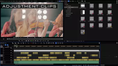 Edius 11 Adjustment Clips