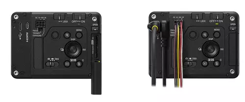 The Sony ILX-LR1 - Connectors