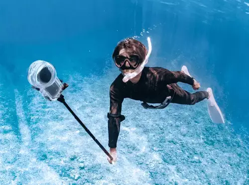 Insta360 X3 im neuen Tauchgehuse 