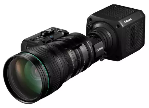Canon MS-500 with SPAD sensor and B4 lens